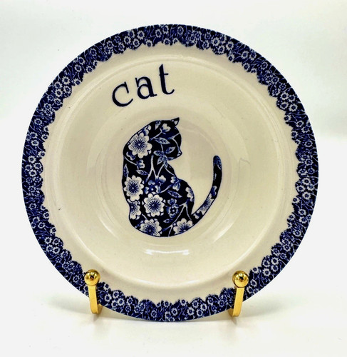 Burleigh calico blue cat - blue,