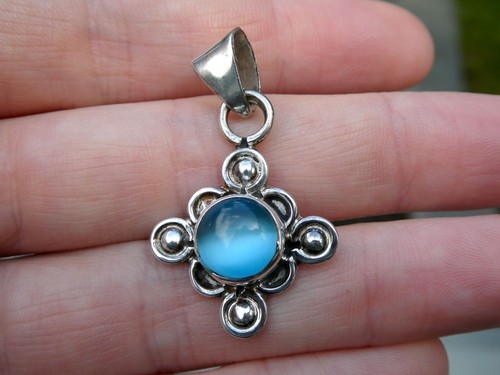 Sterling silber blau - sterling,