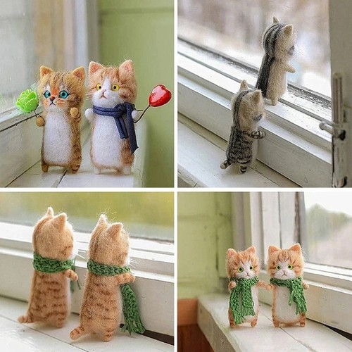 Diy katze puppe bastelpaket - diy,