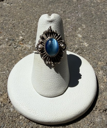 Sterling silber labor blau - silber,