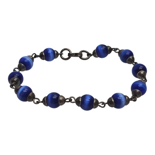 925 sterling silver blue cat - 925,
