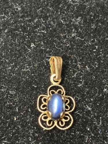 14k gold anhänger mit - 14k,