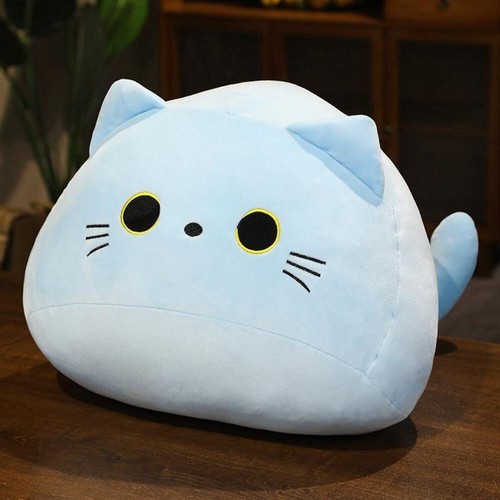 Blaue katze plüschtier - blaue,